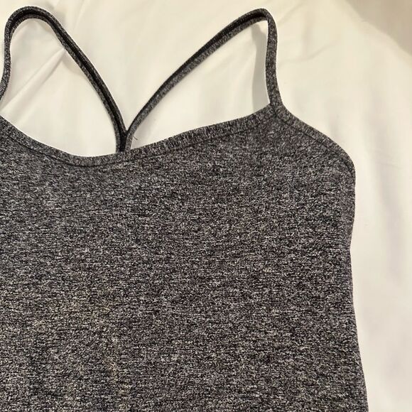NWOT Lululemon Grey Spaghetti Strap Racerback Tank Size 10 - Picture 6 of 10